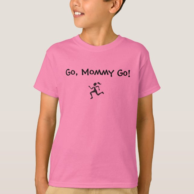 Går mammor går! t-shirt (Framsida)