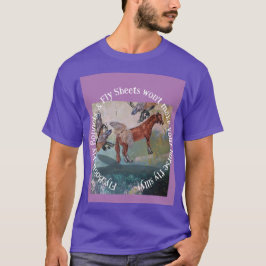 går med funky flugsnärtskocka t shirt