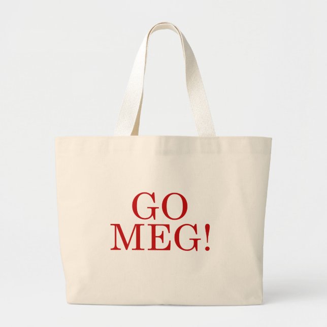 Går megohm jumbo tygkasse (Framsidan)