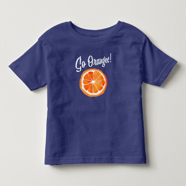Går orangar! SmåbarnT-tröja Tee Shirt (Framsida)
