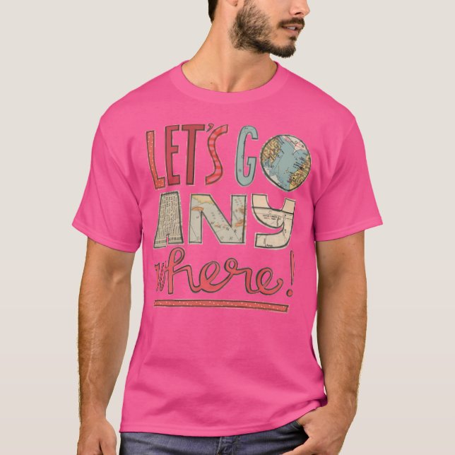 Går överallt t shirt (Framsida)