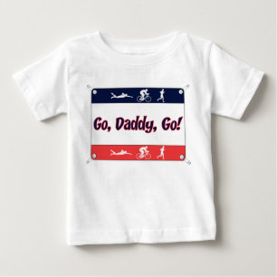 Går pappan går - triathlonen tee