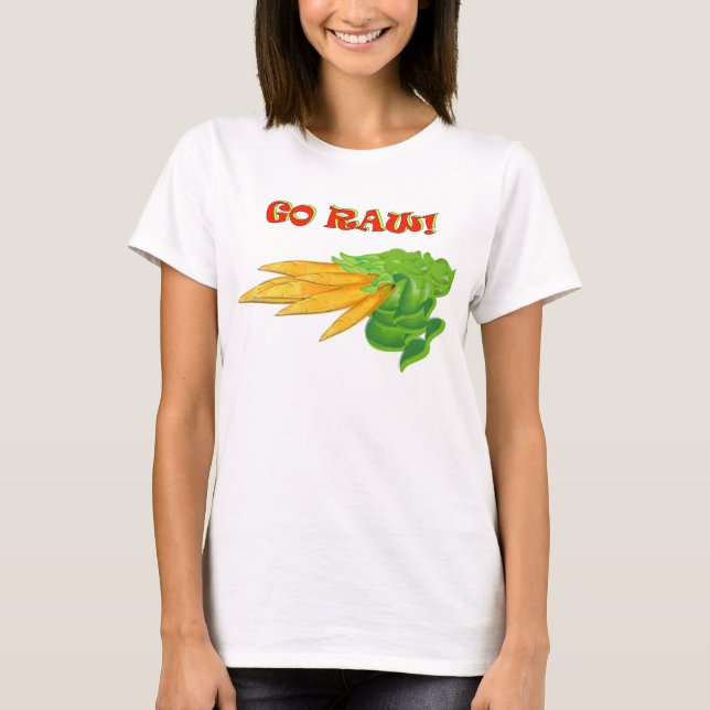 GÅR RAW-CARROTS T-SHIRT (Framsida)