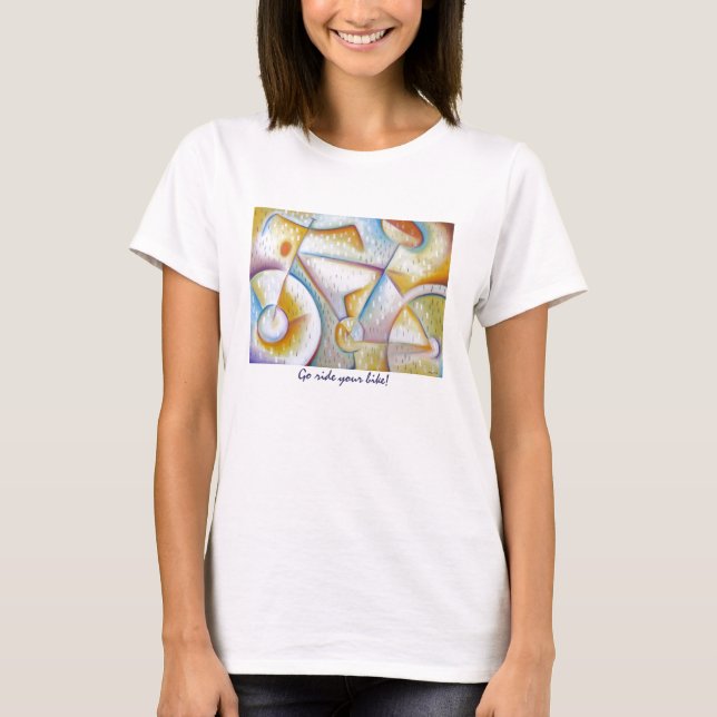 Går ritten din cykel! tee shirt (Framsida)
