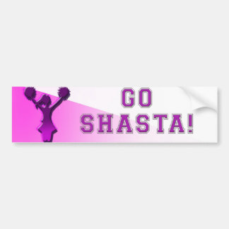 Går Shasta! Bildekal