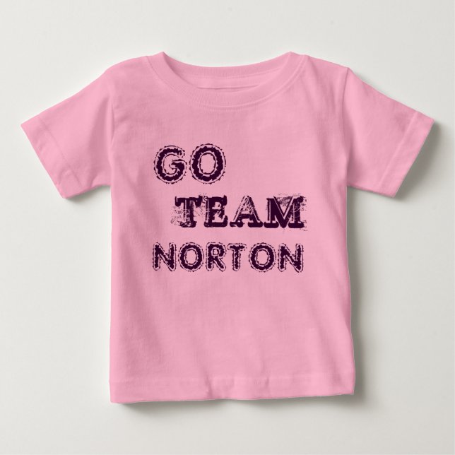 Går skjortan för lagTownfläkten T-shirt (Framsida)