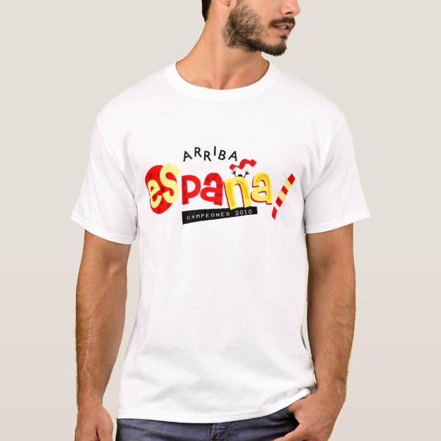 Går Spanien! objekt Tee Shirt (Framsida)