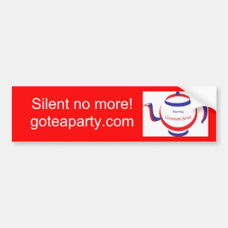 Går Teapartyet! Bildekal