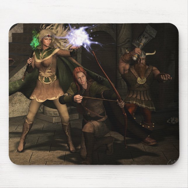 "Går Time" Mousepad Musmatta (Framsidan)