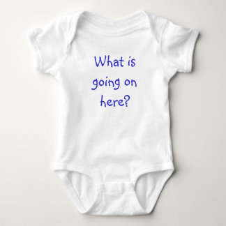 Går vad på här? tee shirt