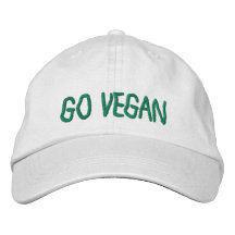 Går veganen - baseballmössa