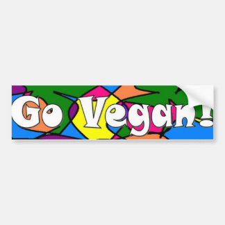 Går veganen bildekal