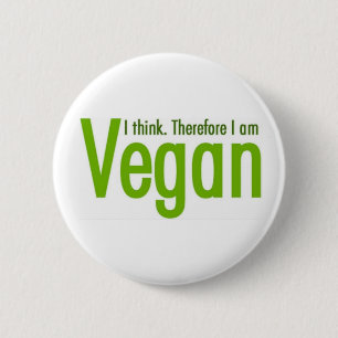Går veganen - djurens rättigheter knapp