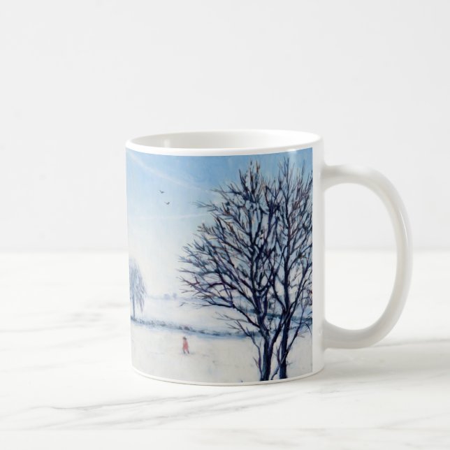 Går vintrar kaffemugg (Höger)