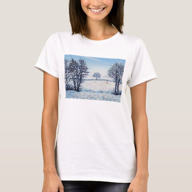 Går vintrar t-shirt (Framsida)