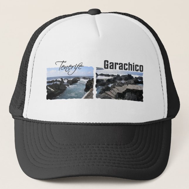 Garachico, Tenerife hat - välj färg Truckerkeps (Framsida)