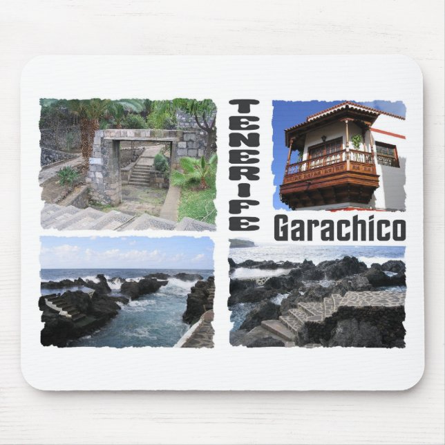 Garachico, Tenerife mousepad Musmatta (Framsidan)