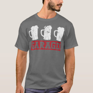 Garage Beer Pappa Fars dag Beer Drinker T Shirt
