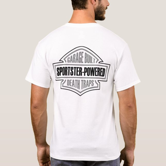 Garage byggde dödfällor tee (Baksida)