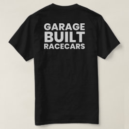 Garage Byggt Racecars Big Text T-Shirt