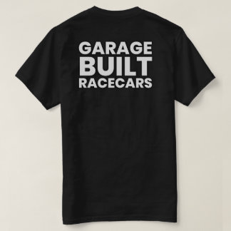 Garage Byggt Racecars Big Text T-Shirt