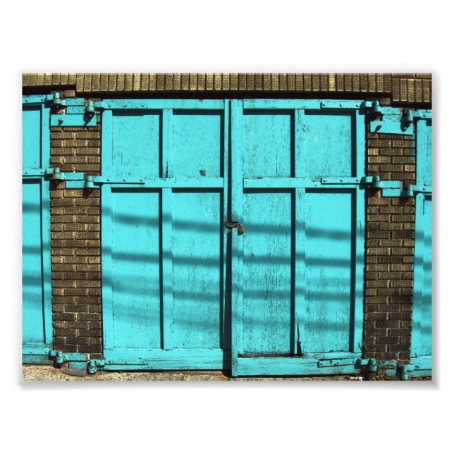 Garage Door Fototryck (Framsidan)
