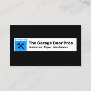 Garage Door Installer och Reparation Visitkort