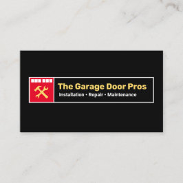 Garage Door Installer och Reparation Visitkort
