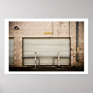 Garage Door Poster