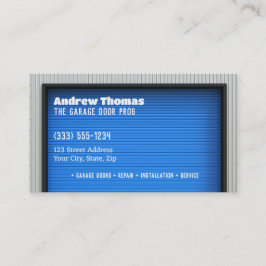 Garage Door QR Visitkort