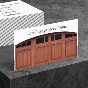 Garage Door Repair Services Dubbla Side Visitkort