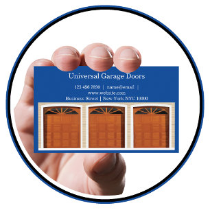 Garage Door Services New Stil Visitkort