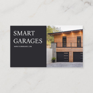 Garage dörrar installation hemrenovering  visitkort