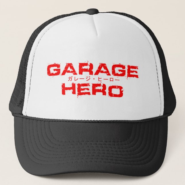 Garage Hero Baseball Cap Keps (Framsida)