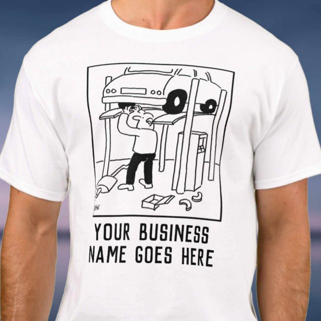 Garage Mechanic T-Shirt (Skapare uppladdad)