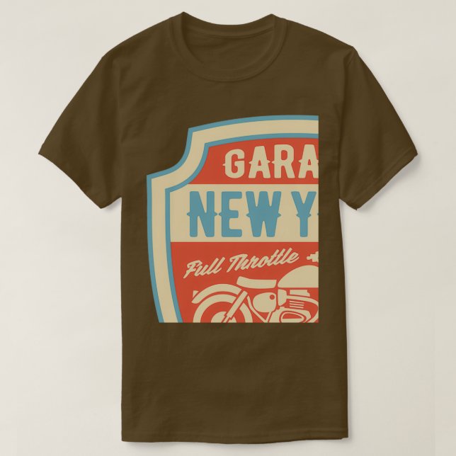 Garage new york t shirt (Design framsida)