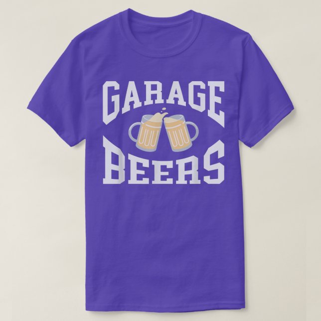 Garage Öl  T Shirt (Design framsida)