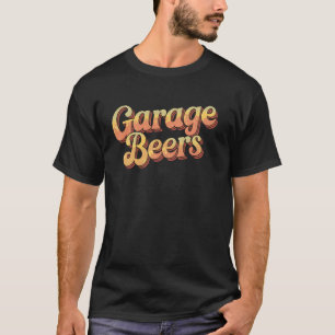 Garage ölar Roligt ölälskare presentidé för män Kv T Shirt