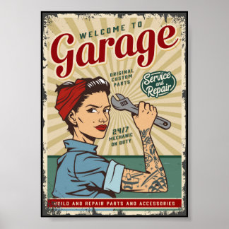 Garage Poster