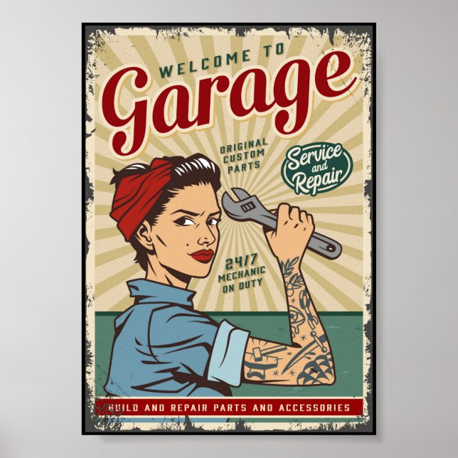 Garage Poster (Framsidan)
