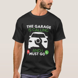 Garage ringer och jag måste leta efter t shirt