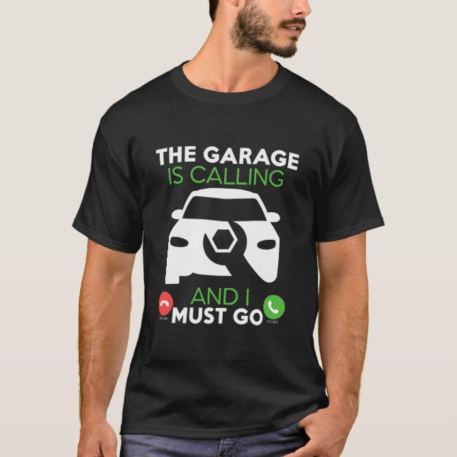 Garage ringer och jag måste leta efter t shirt (Framsida)