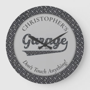 Garage Rör inte vid något stort klocka