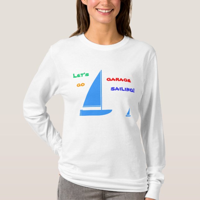 Garage Sailing Tee Shirt (Framsida)