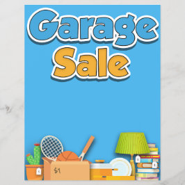 Garage Sale Flyer - 8 1/2 tum x 11 tum mall