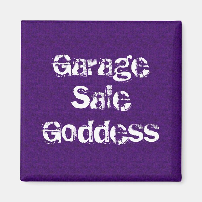 Garage Sale Goddess Magnet (Framsidan)