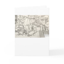 Garage Sale Greeting Card