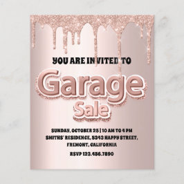 Garage Sale Ro  Powder Glitter Drift Flygblad