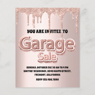 Garage Sale Ro  Powder Glitter Drift Flygblad