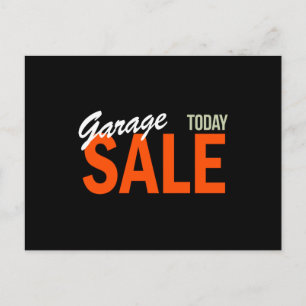Garage Sale Today Vykort